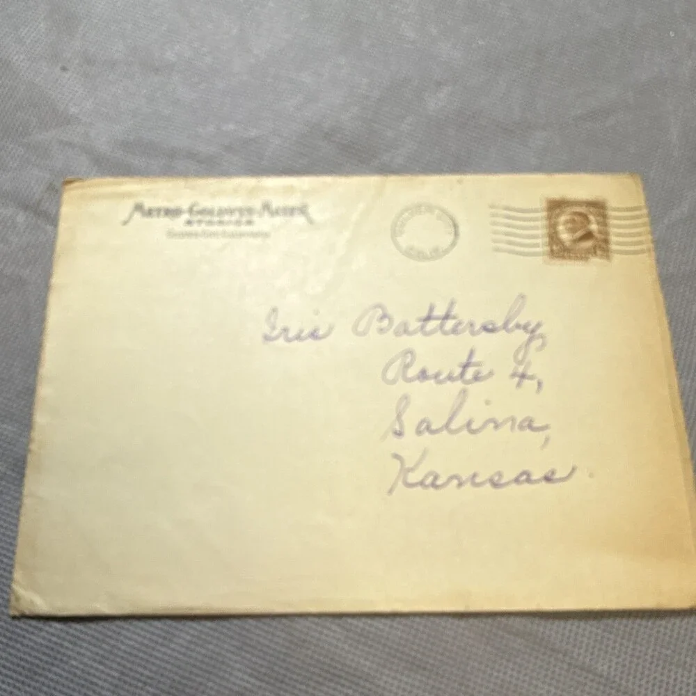 Vintage Claire Windsor Studio Portrait signed Photograph & original envelope
